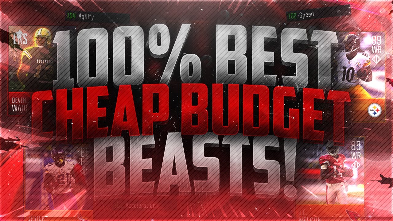 THE BEST CHEAP BUDGET BEASTS IN MADDEN MOBILE 18!