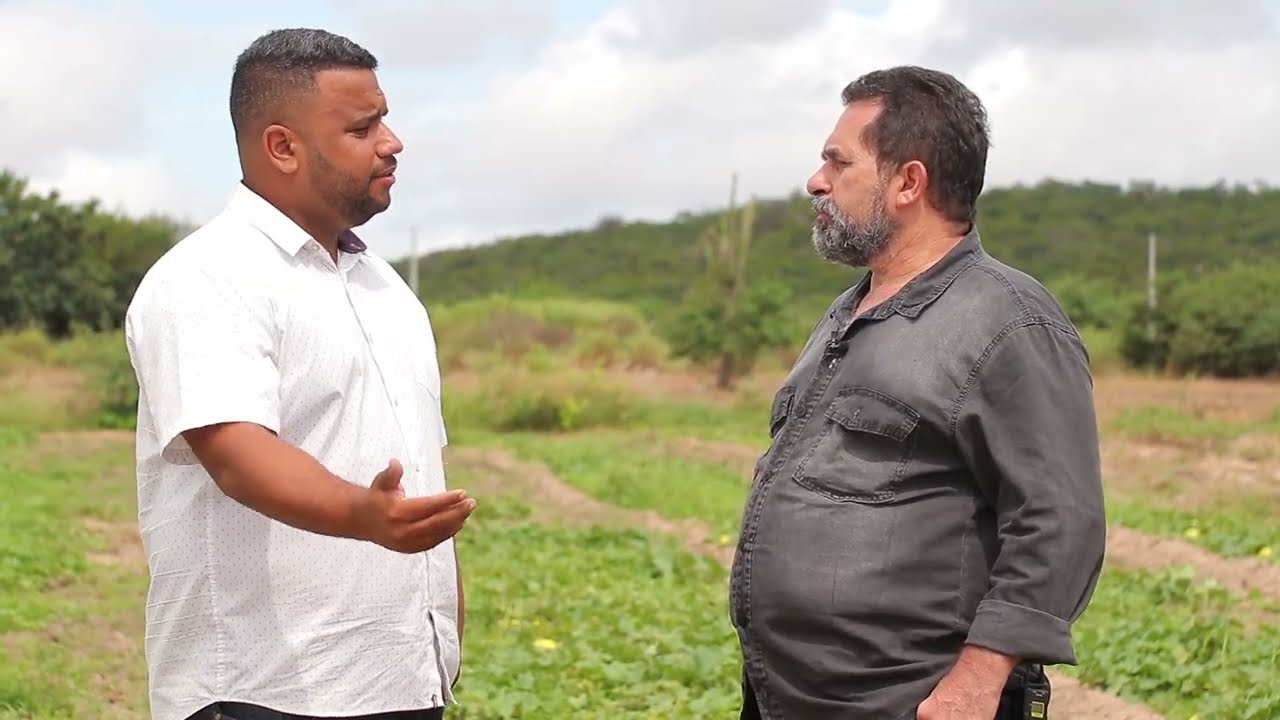 Águas do rio São Francisco é usada para irrigação em Delmiro Gouveia