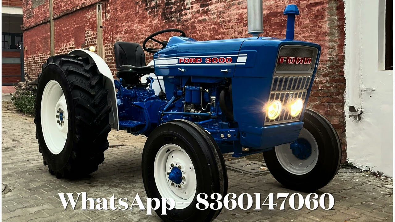 Ford 3600 Tractor Paint Job Done | Old Tractor Restoration and Paint Work | Ford 3600 Power Steering