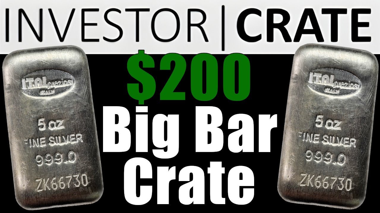 $200 Monthly Silver Subscription Box! INVESTOR CRATE!
