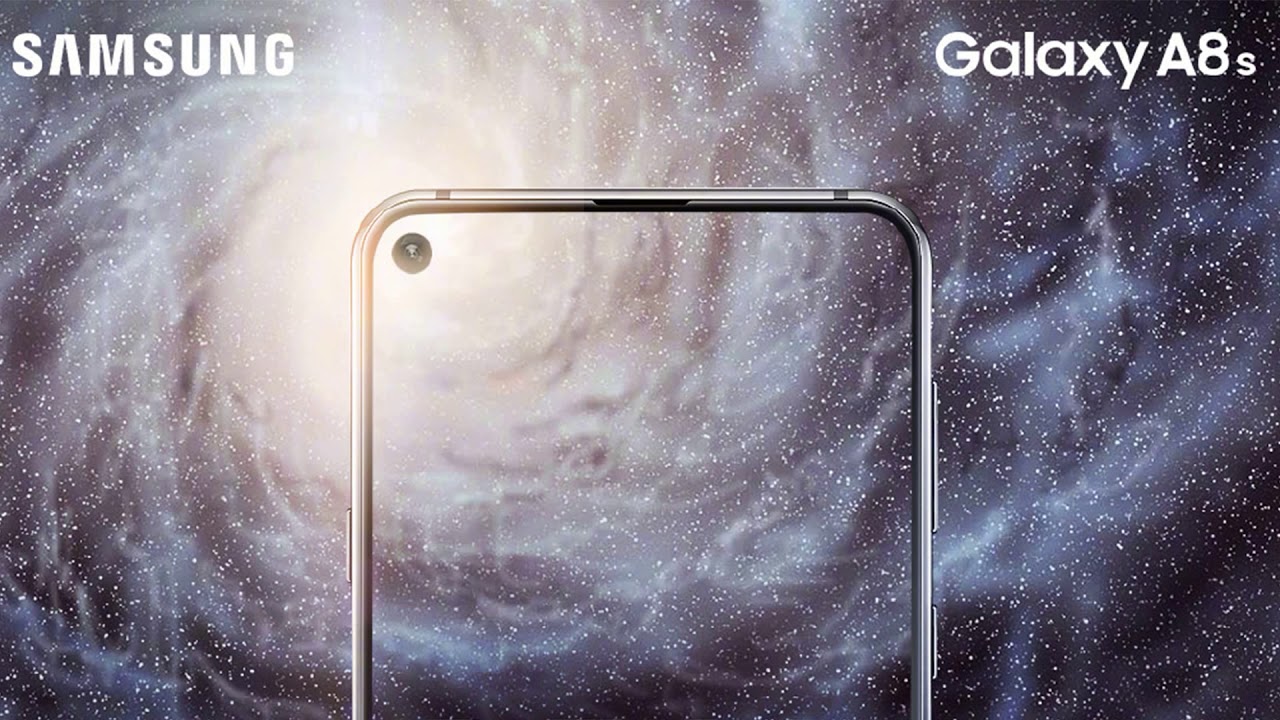 Samsung представила смартфон Galaxy A8s с &laquo;дыркой&raquo; на экране.