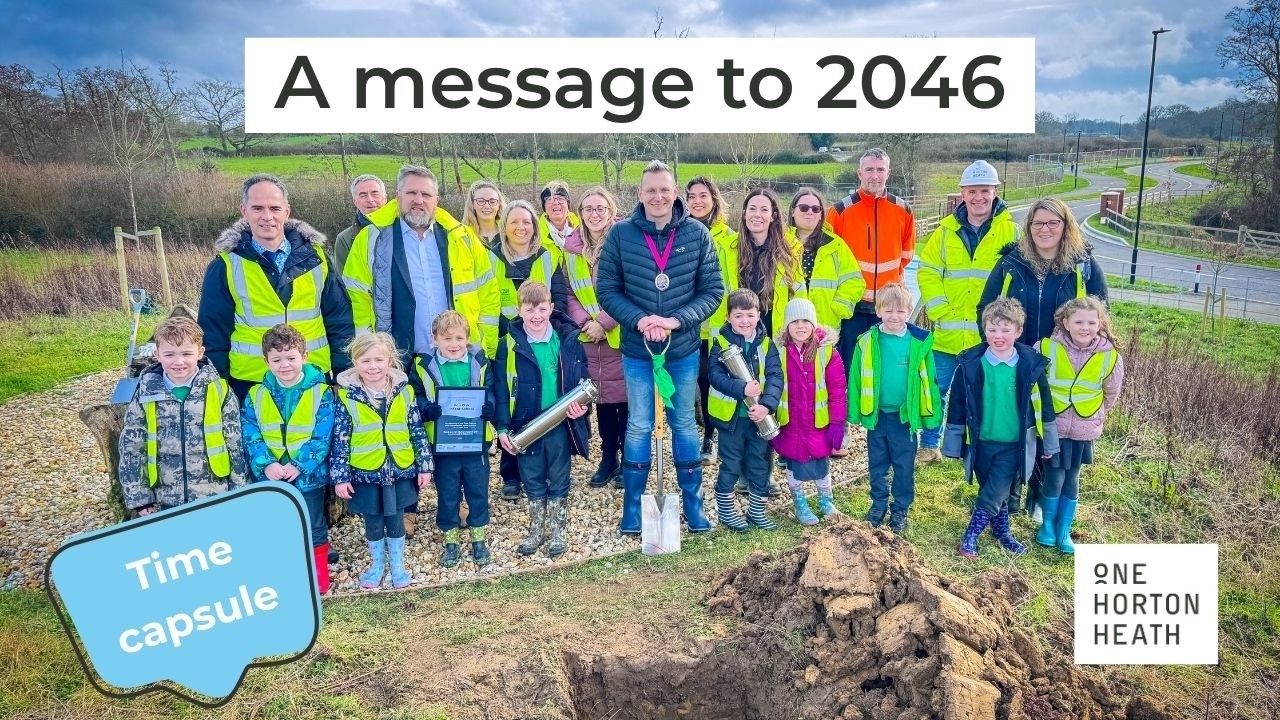 A Message to the Future | One Horton Heath Time Capsule