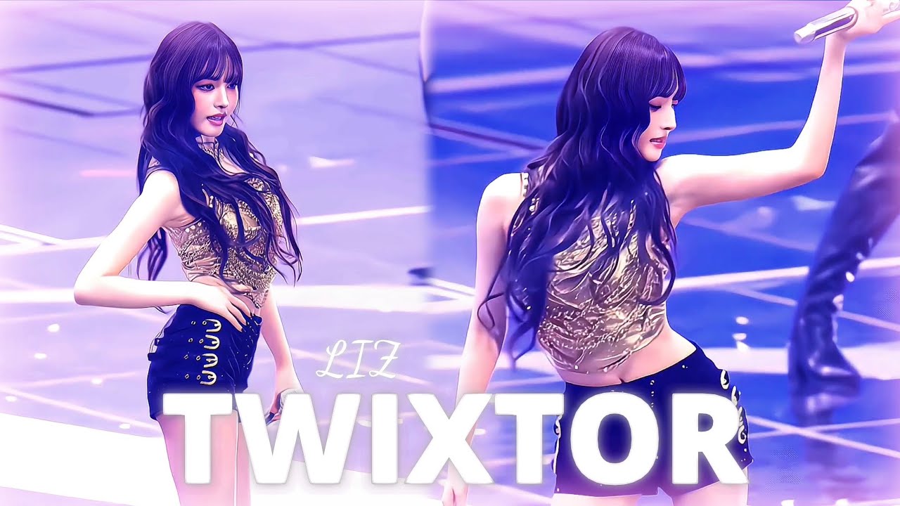 TWIXTOR 4K IVE LIZ FANCAM | IVE LIZ EDITING CLIPS 🖇️