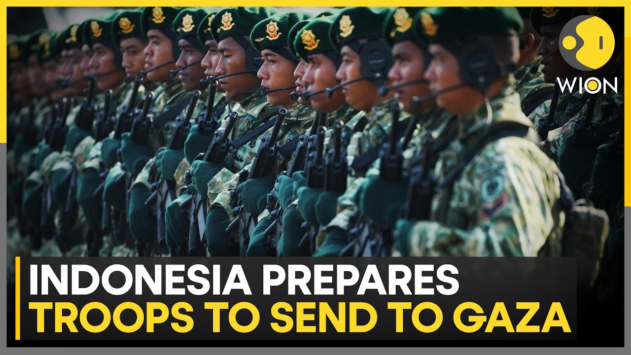Indonesia Preparing Troops for Gaza Deployment Under Ceasefire Plan | WION