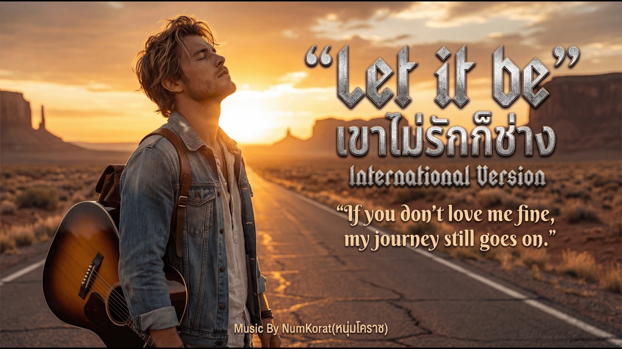 Let It Be(เขาไม่รักก็ช่าง) - English International Version [Official Audio]