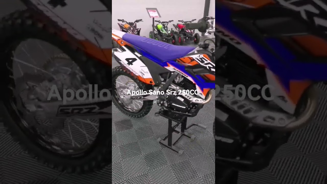 Dirt Bike, Moto Apollo Sano Srz 250CC