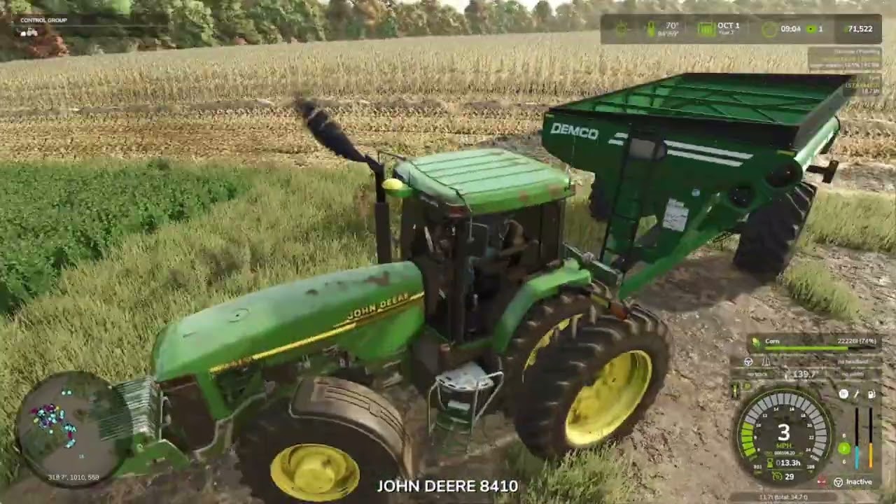 Welcome Back to Old school Harvesting on ray county MI