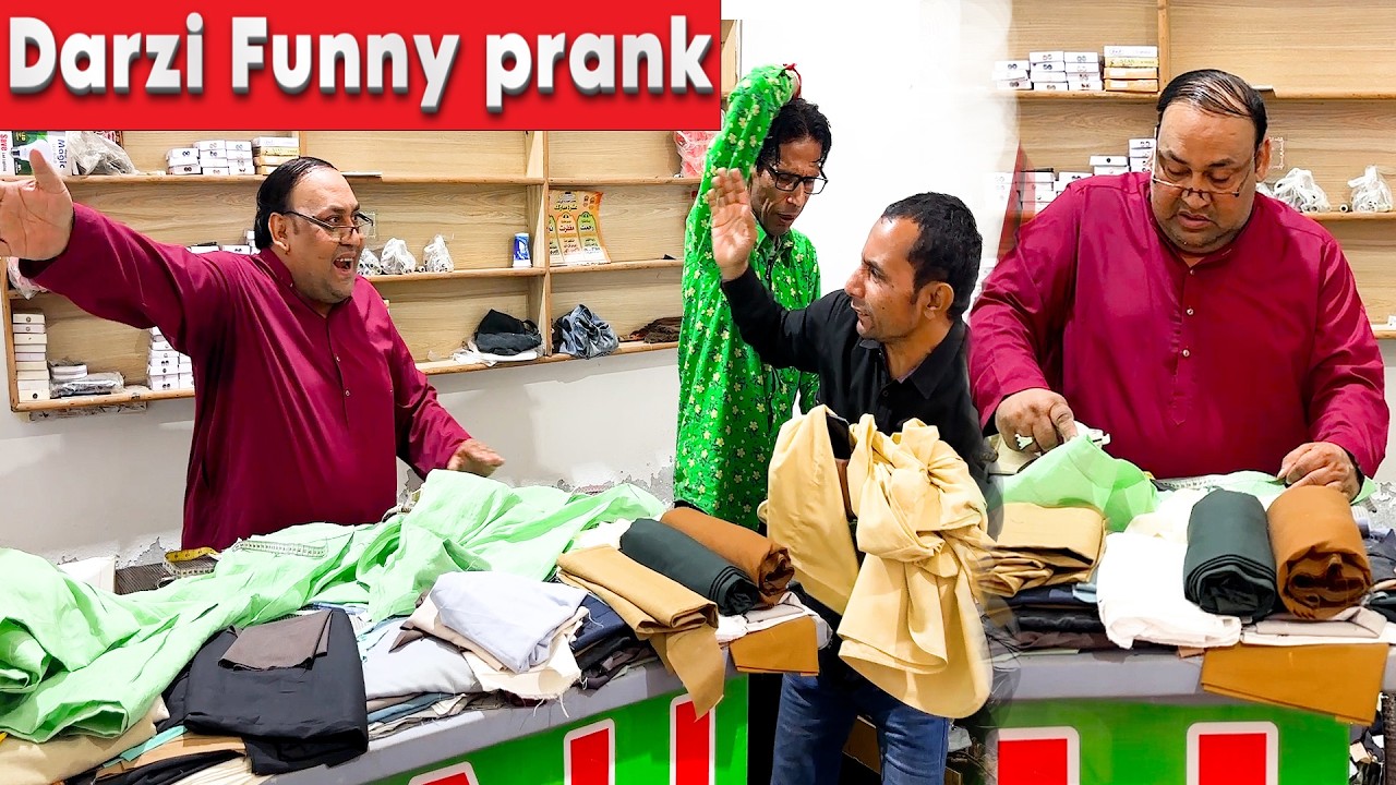 Tasleem Abbas and Soni New Darzi Funny prank @TasleemAbbasOfficial
