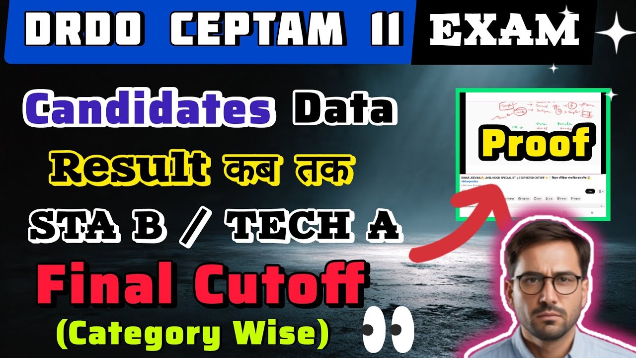 DRDO CEPTAM 11 Candidates Marks Data 🔴 DRDO CEPTAM 11 Expected Cut Off‼️DRDO CEPTAM 11