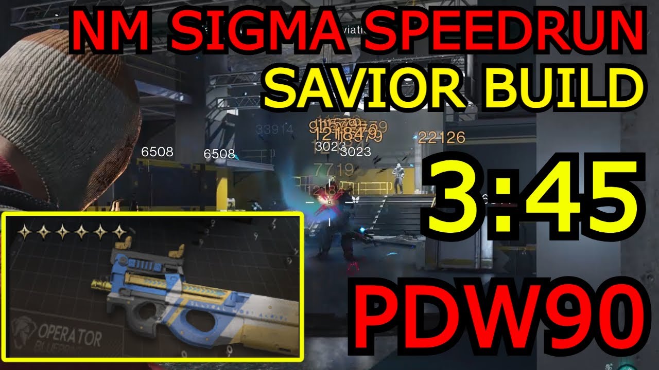 SILO SIGMA NIGHTMARE SAVIOR Build PW90 IS OP