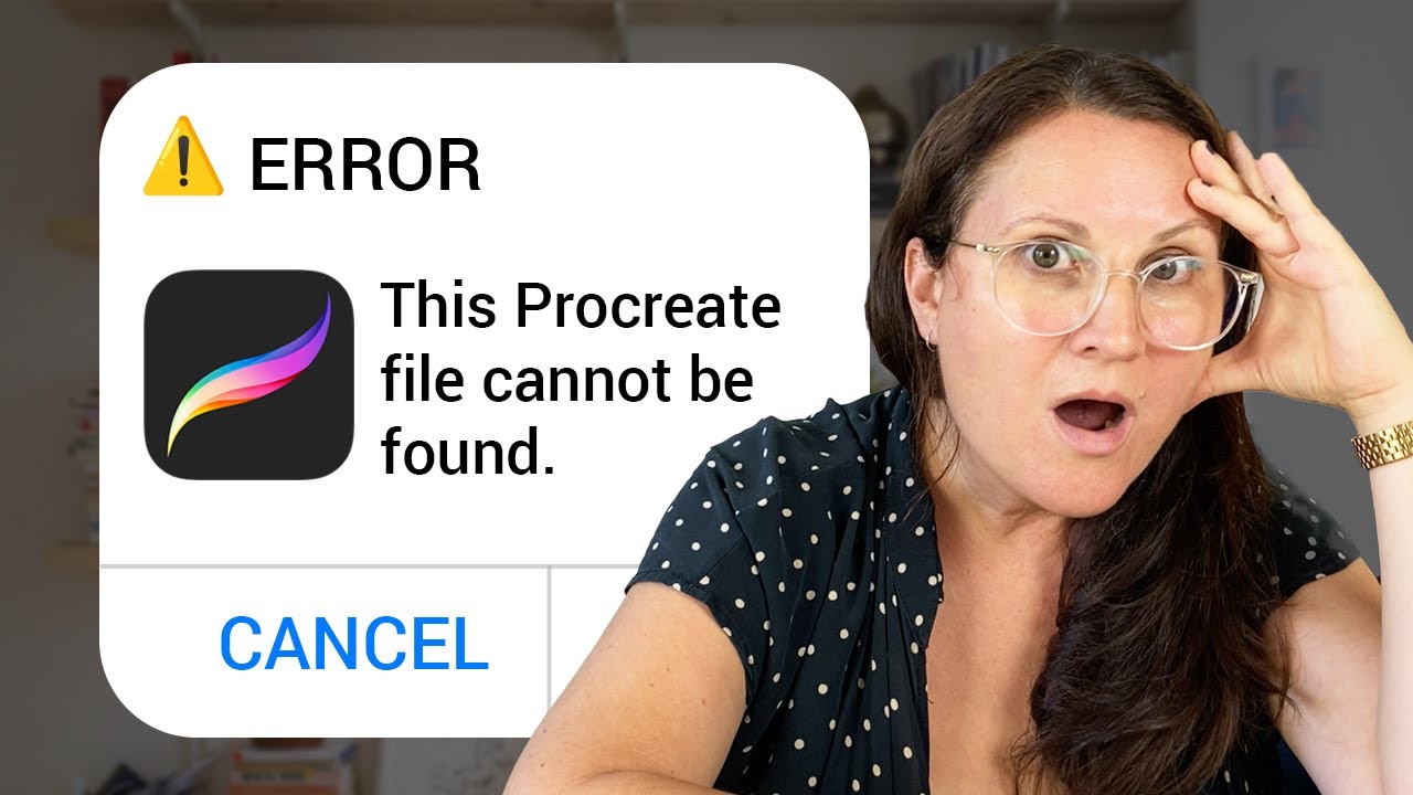 Don't Let This Happen to You | The Best Way to Backup Procreate files (inc brushes, color palettes)