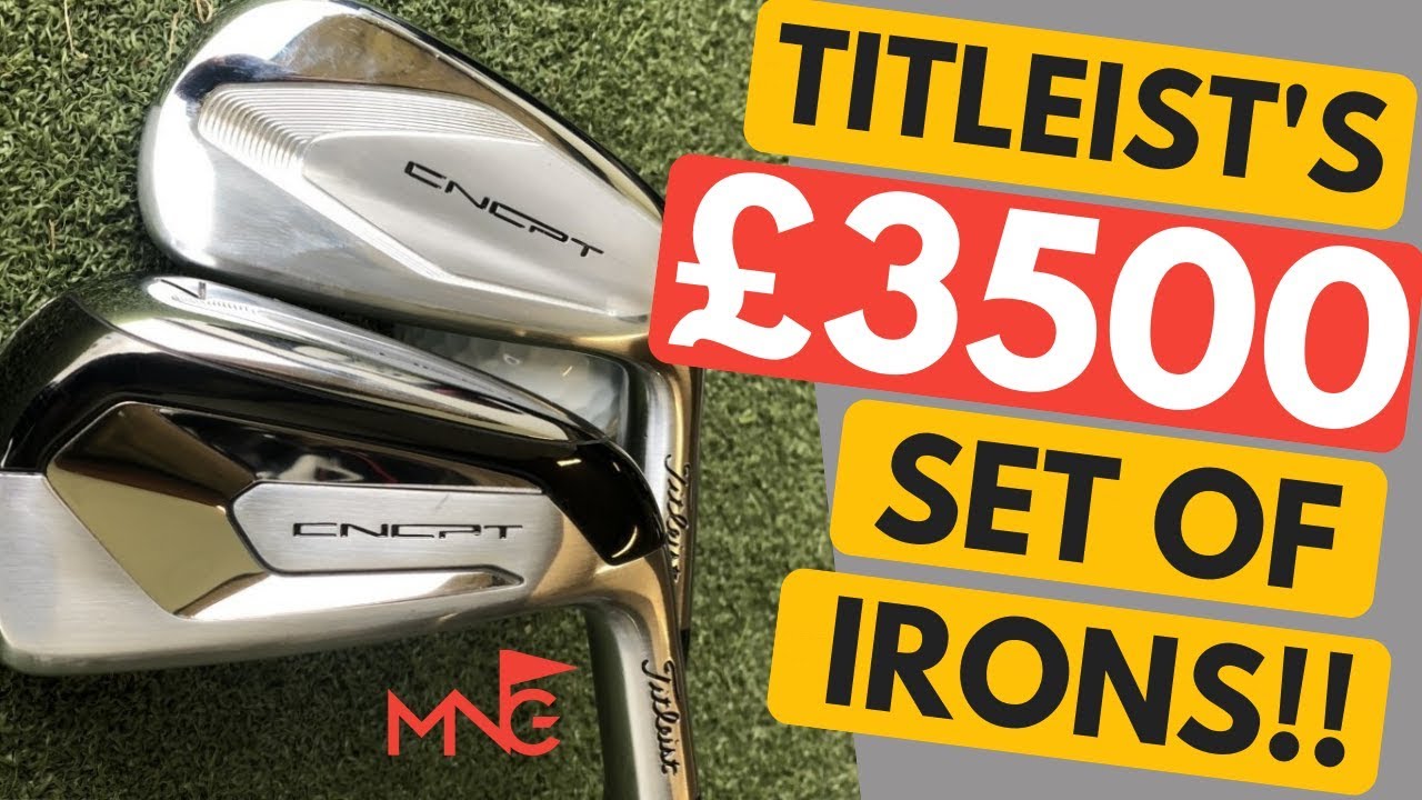 Titleist CNCPT Irons - Their MOST Expensive Set!!