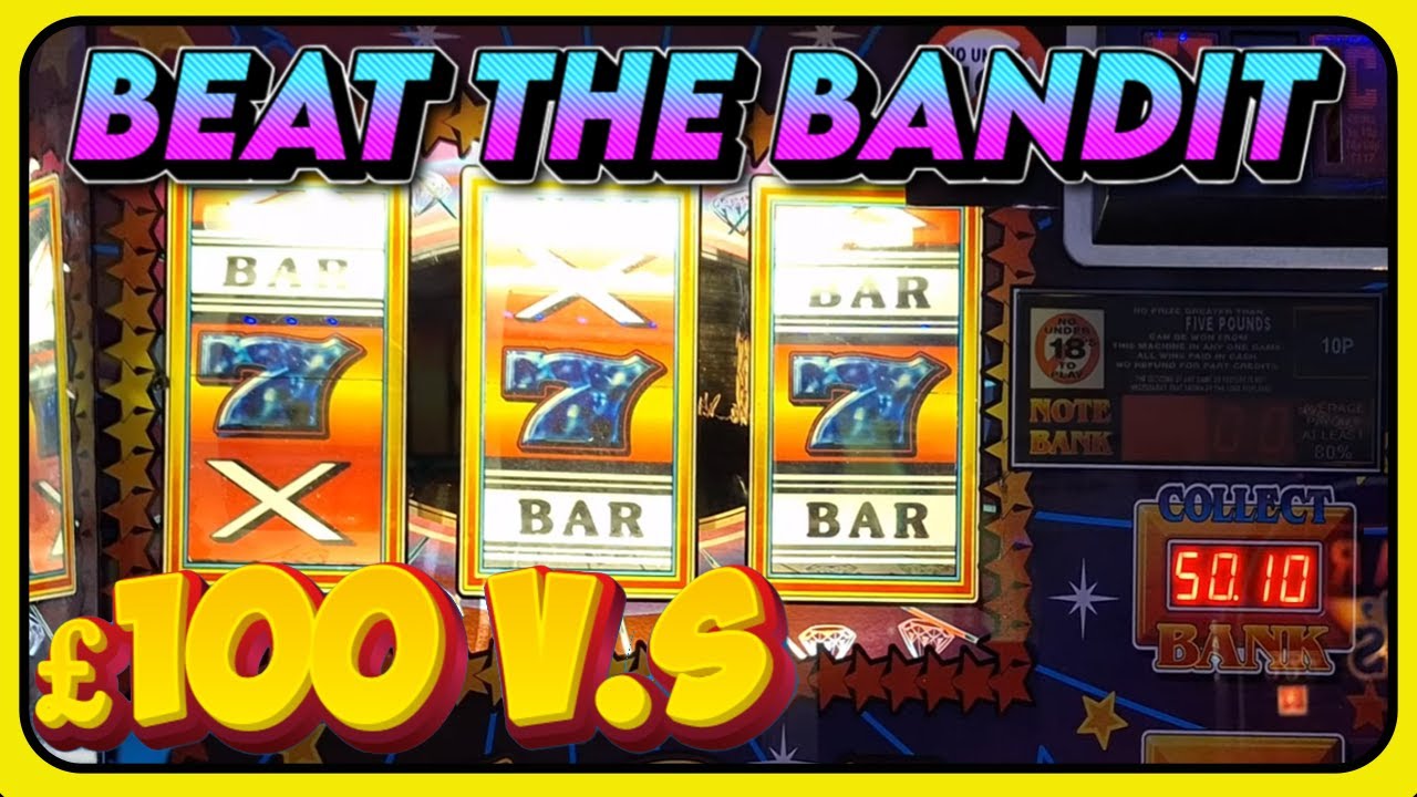 UK SLOTS: BEAT THE BANDIT! Can £100 Win on the Magic 7 Slot Machine?