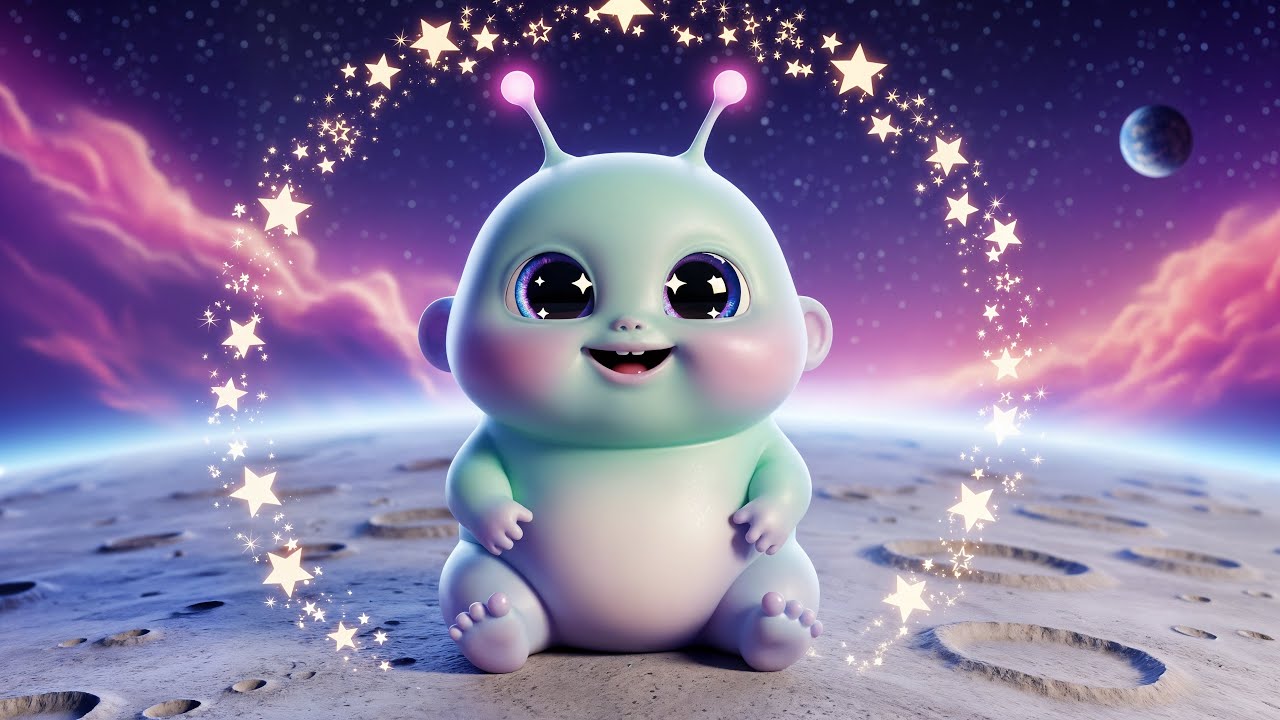 Alien-Baby Tanzparty 👶👽 | Süßes 3D-Kinderlied
