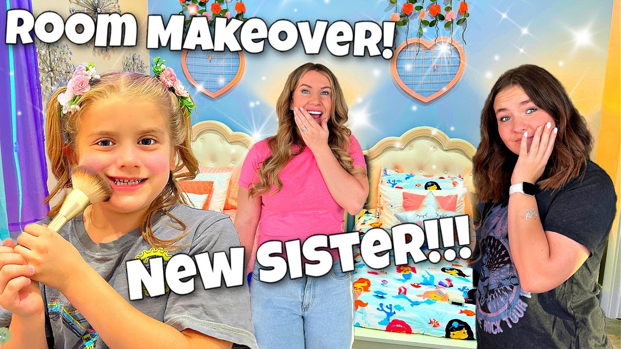 Room Makeover | New Sister | Adoption | Room Tour