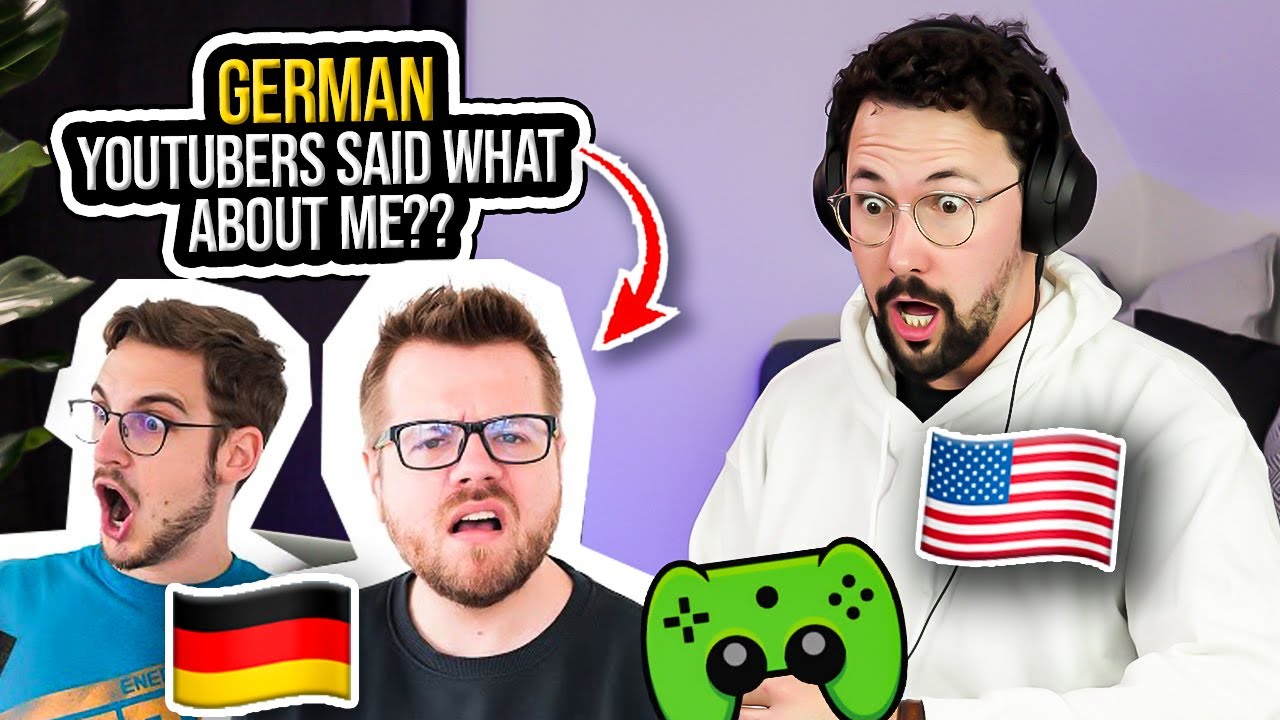 Some of Germany's Biggest YouTubers Tried To Cancel Me??