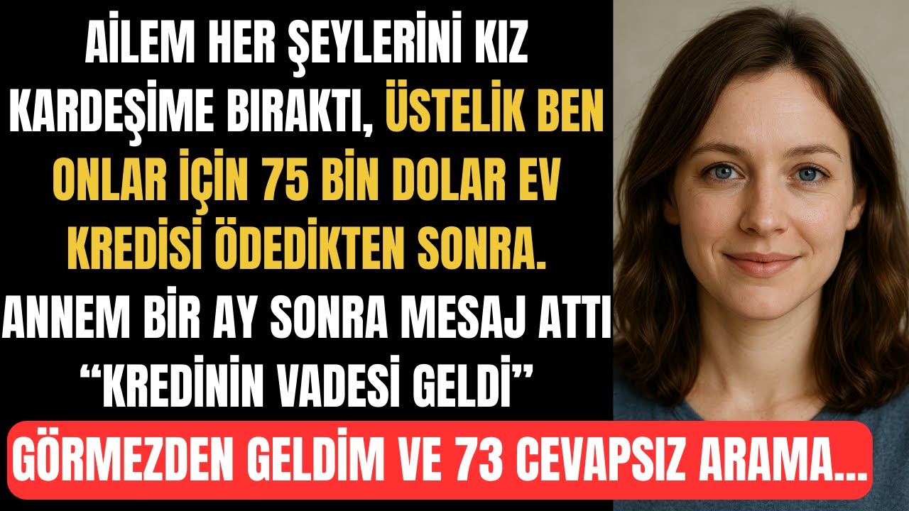 Ailem Beni Mirastan Çıkardı, Oysa Evlerini Ben İpotekten Kurtarmıştım, Yeni Taksit Gelince...