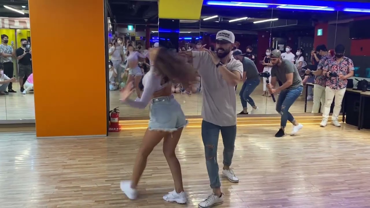 Bachata gero y migle Korea Latin in kangnam salsa bachata tv