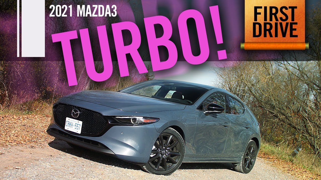 BOOSTED! 2021 Mazda3 Turbo First Drive Review