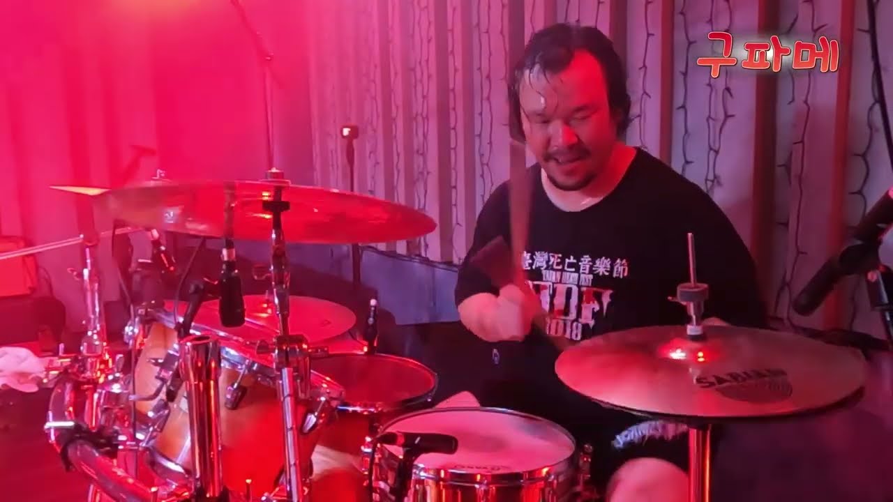 VALLEY OF THE HEADLESS drummer (Live at monghyang 2022.06.04) The third video