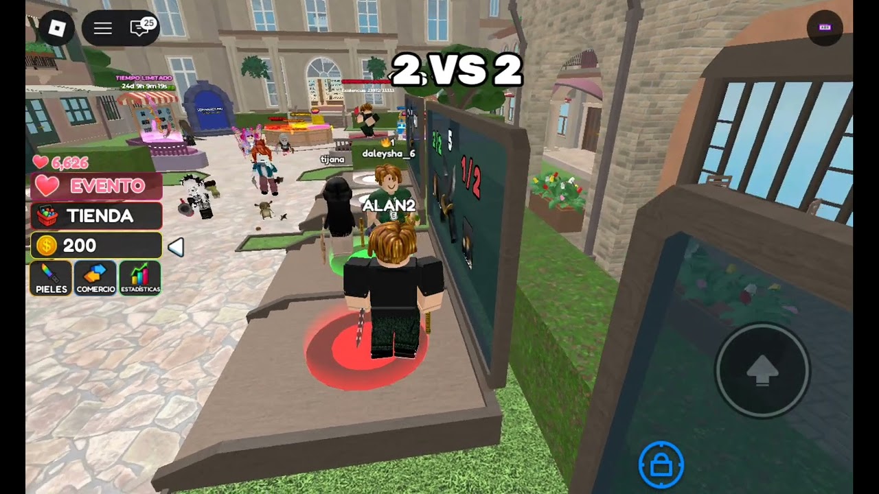 Jugando roblox 
