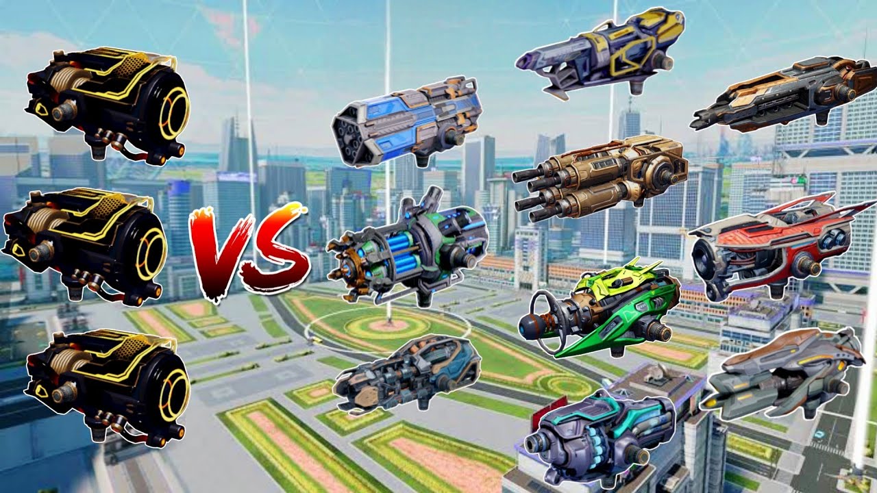WR🔥 Ultimate Havoc VS All Weapon Comparison |WR TEST||WAR ROBOTS|