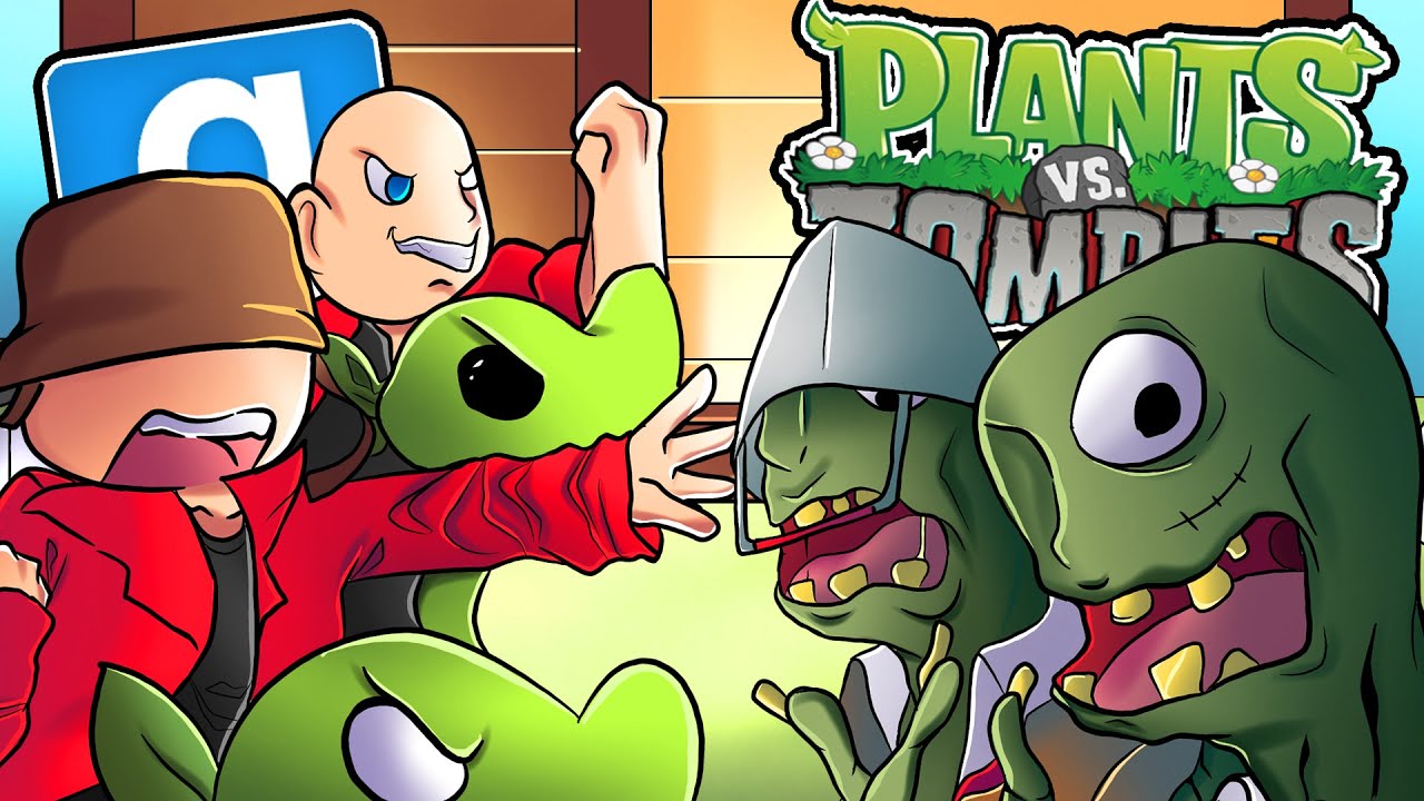 โครตเจ๋ง!! ปกป้องบ้านด้วยพืชจาก Plant vs zombie | Garry's Mod Multiplayer Gameplay