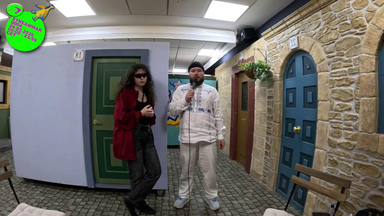 STREAM ART NETWORK - UKRAiNATV #EFIR153 streamwar p.1 (24.02.2026)