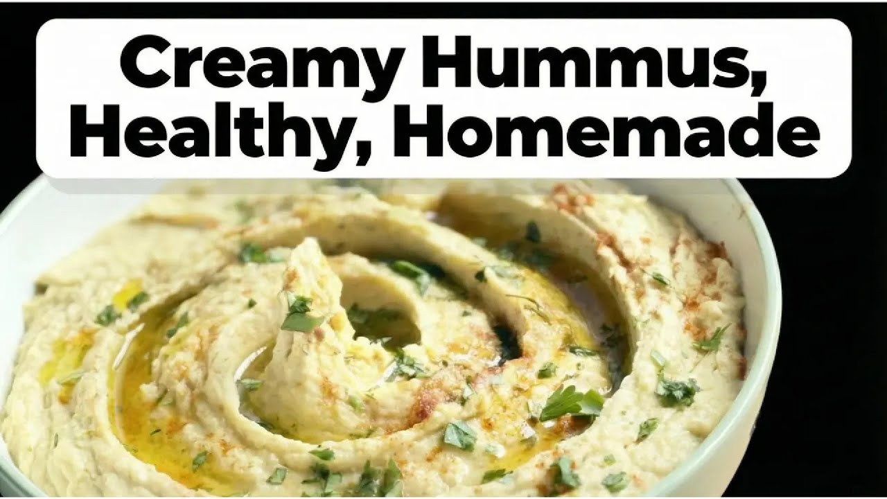 Never buy from the store! Make it home..Healthy HUMMUS!!