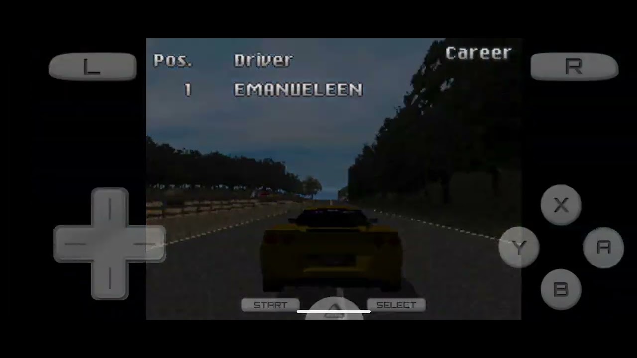 Corvette Evolution GT gameplay ita Nintendo DSi