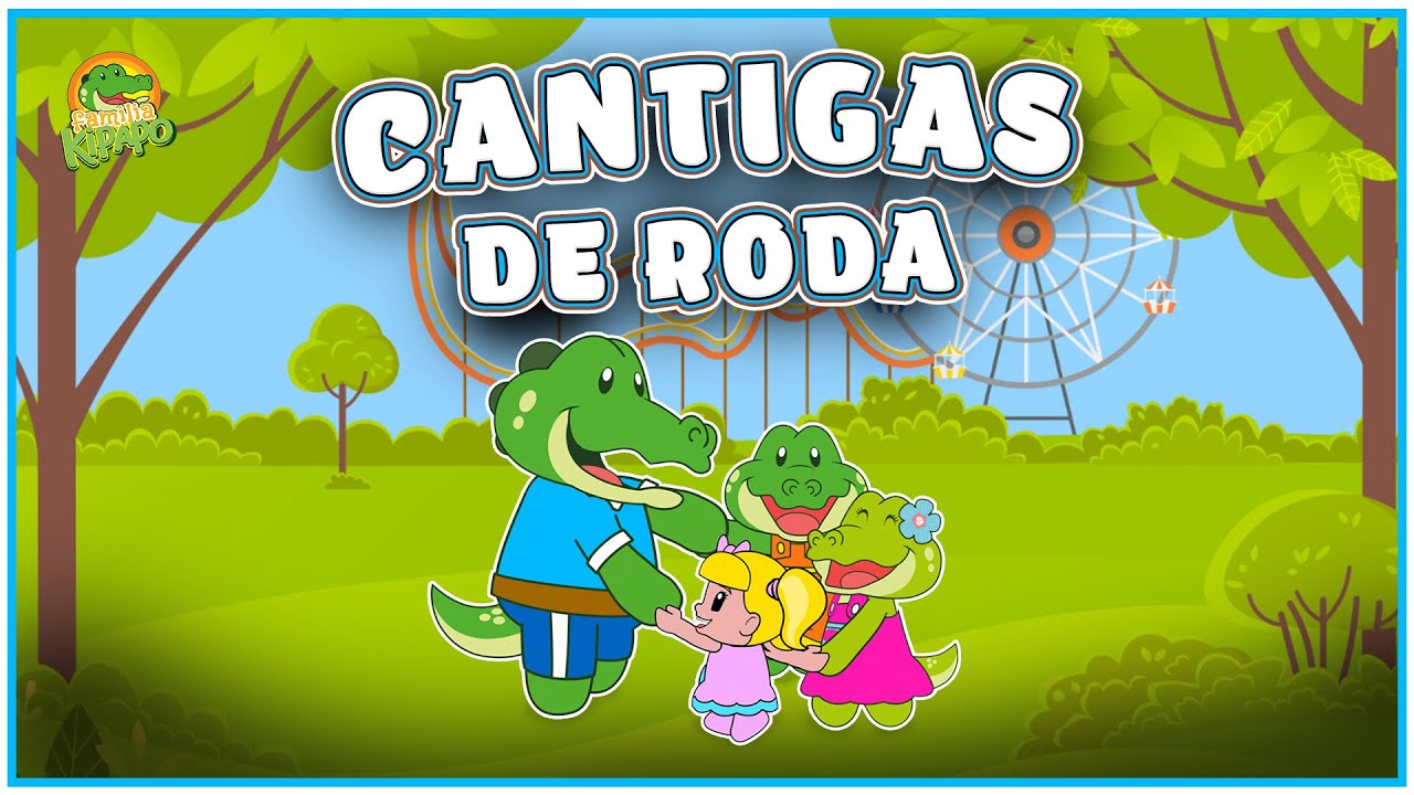 Família Kipapo - CANTIGAS DE RODA (+ 10 MIN) - Desenho Infantil