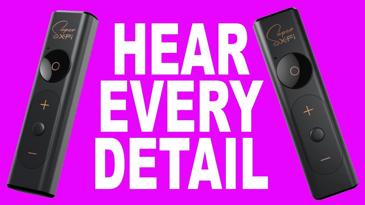 Creative Sound Blaster X1 Hi-Res Super X-Fi USB-C DAC & Headphone Amplifier Review