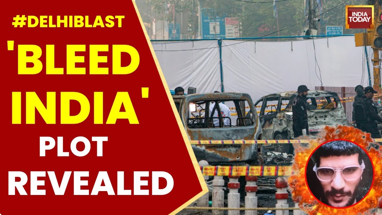 Red Fort Blast: 'Bleed India' Terror Module Exposed, Govt Vows Zero Tolerance | India Today News