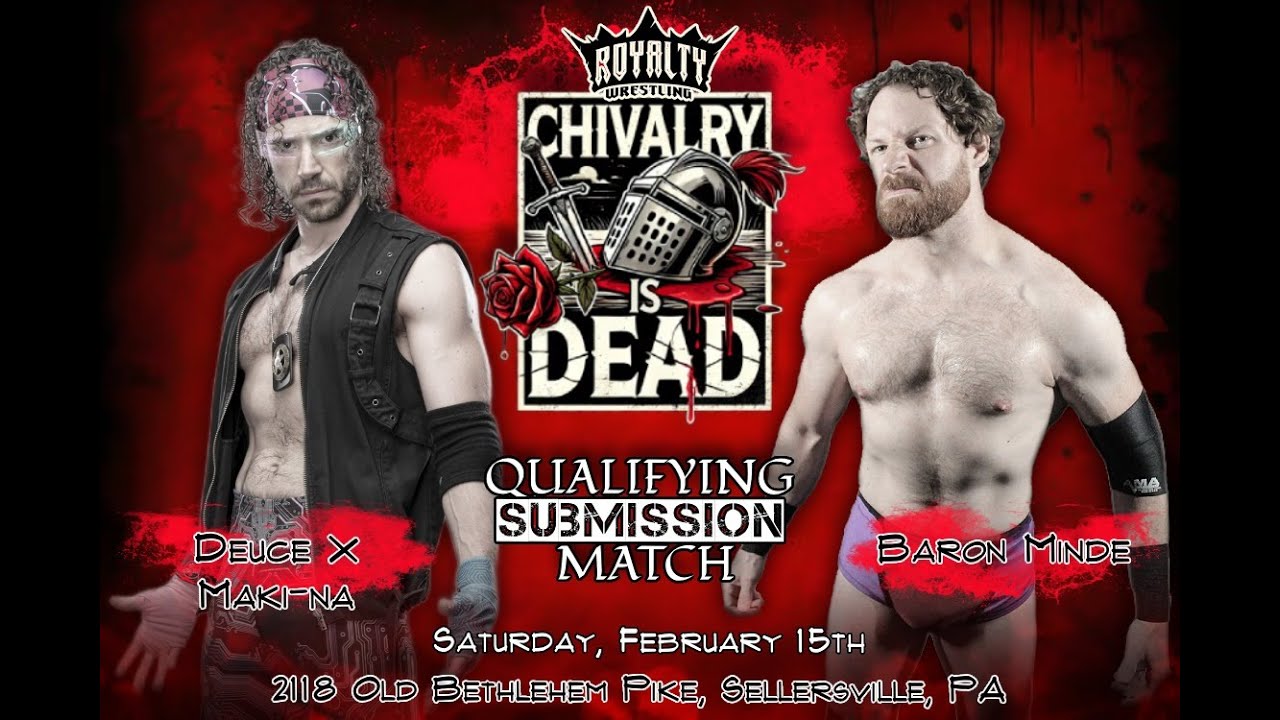 Chivalry Is Dead: Submission Match | Deuce X Maki-na vs Baron Minde