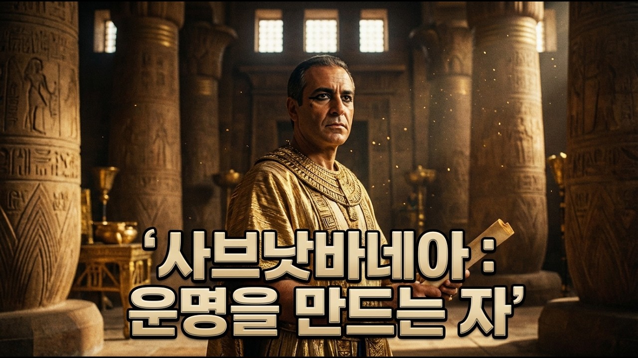 성경에는 없는 파라오의 기괴한 시험과 이집트 점성술의 충격적 결말 |민아설 셩경 이야기 17화