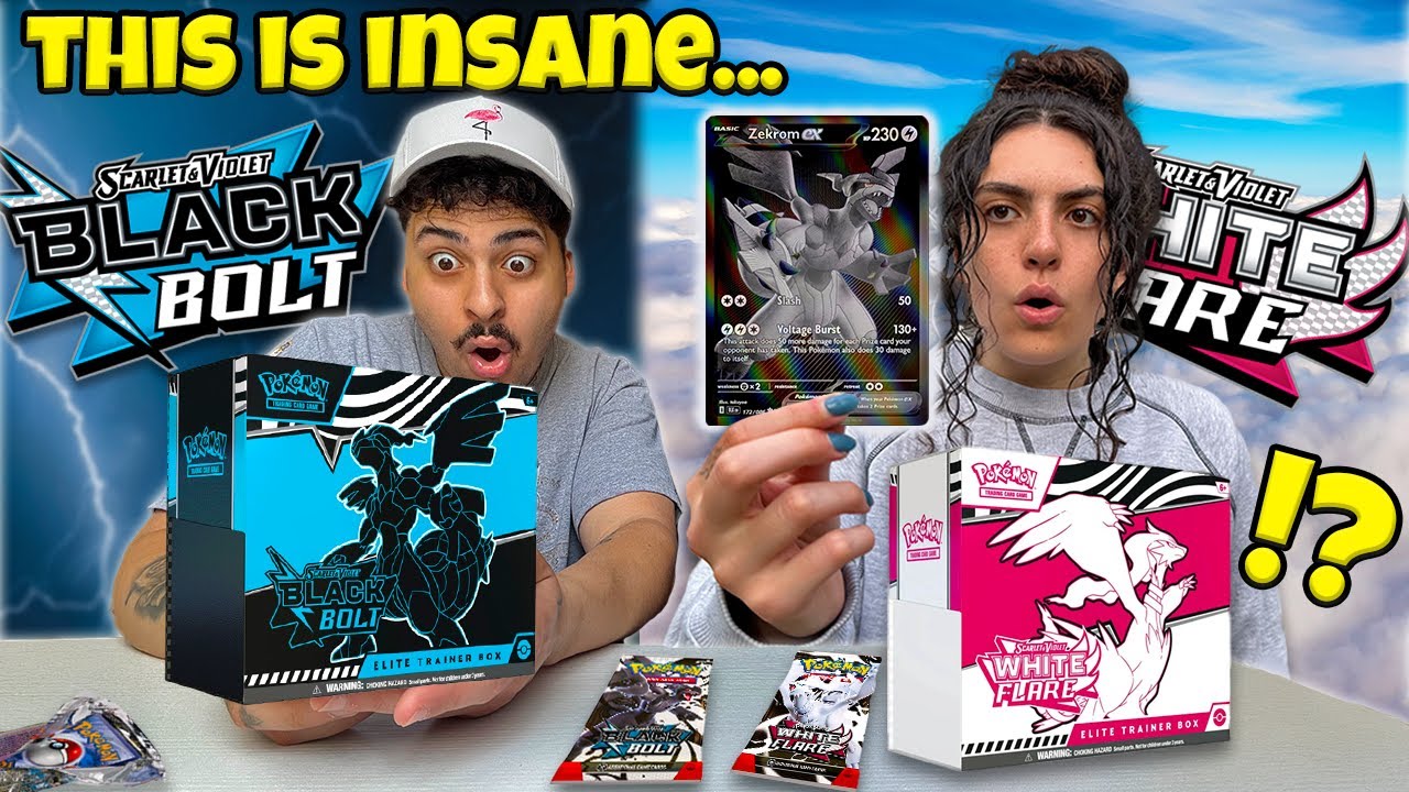 We Tested Pokemon Black Bolt vs White Flare… One Is WAY Better