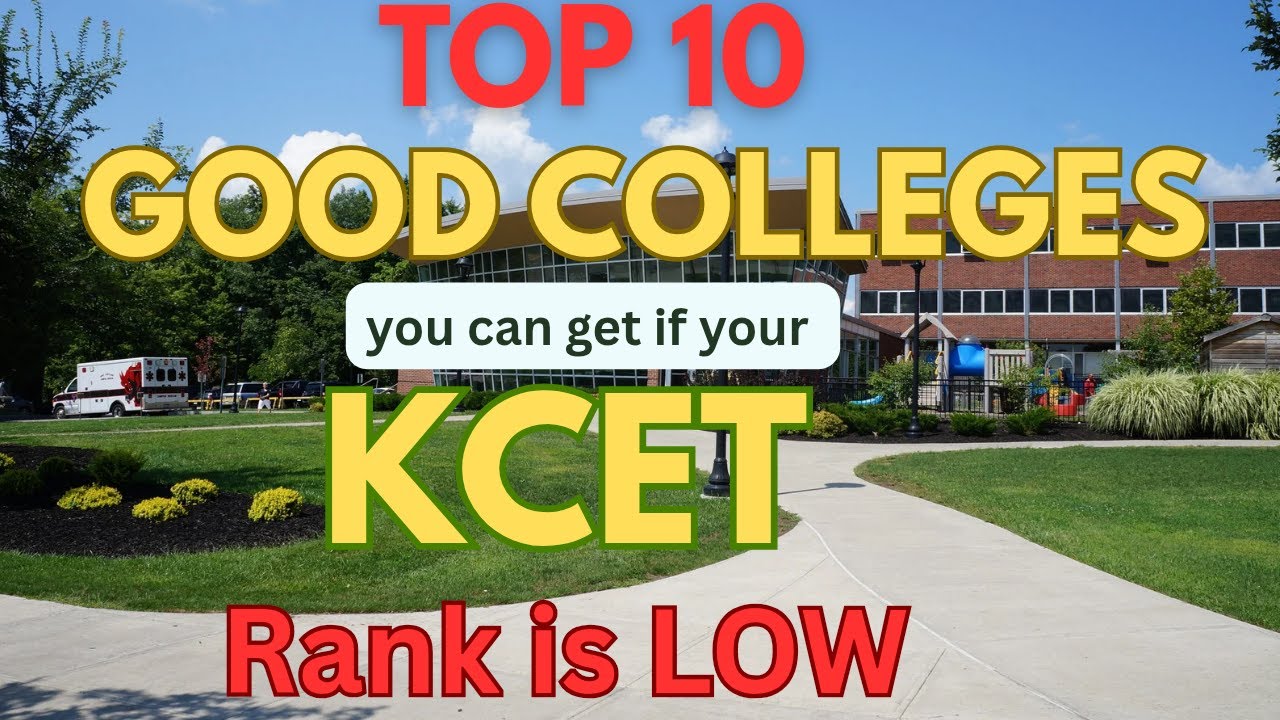 Top 10 Engineering Colleges 😱😱You Can Get with LOW KCET RANK 2025! 🎯📉 | Hidden Gems & Smart Choices!