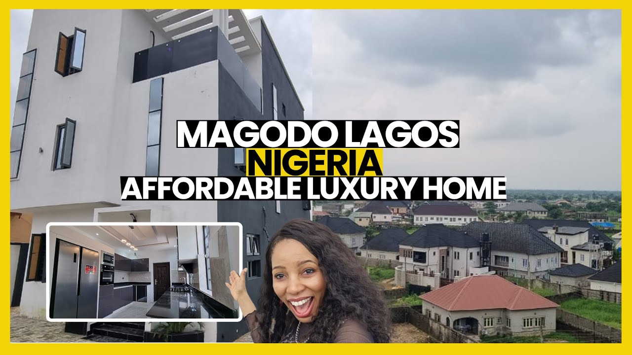 LAGOS NIGERIA |  DUPLEX FOR SALE IN MAGODO | FLOOD FREE SECURE ESTATE ON THE MAINLAND