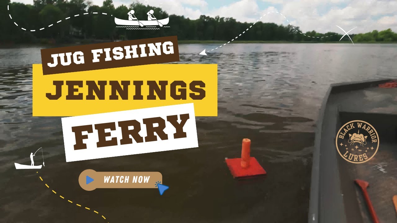 Jug Fishing Adventure on Lower Black Warrior River at Jennings Ferry | 35-Minute Documentary