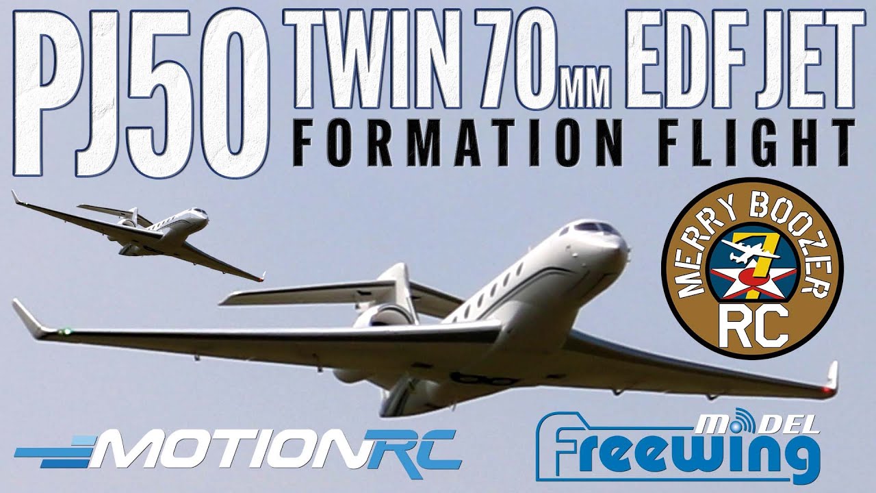 Freewing PJ50 Twin 70mm EDF Jet Formation Flight
