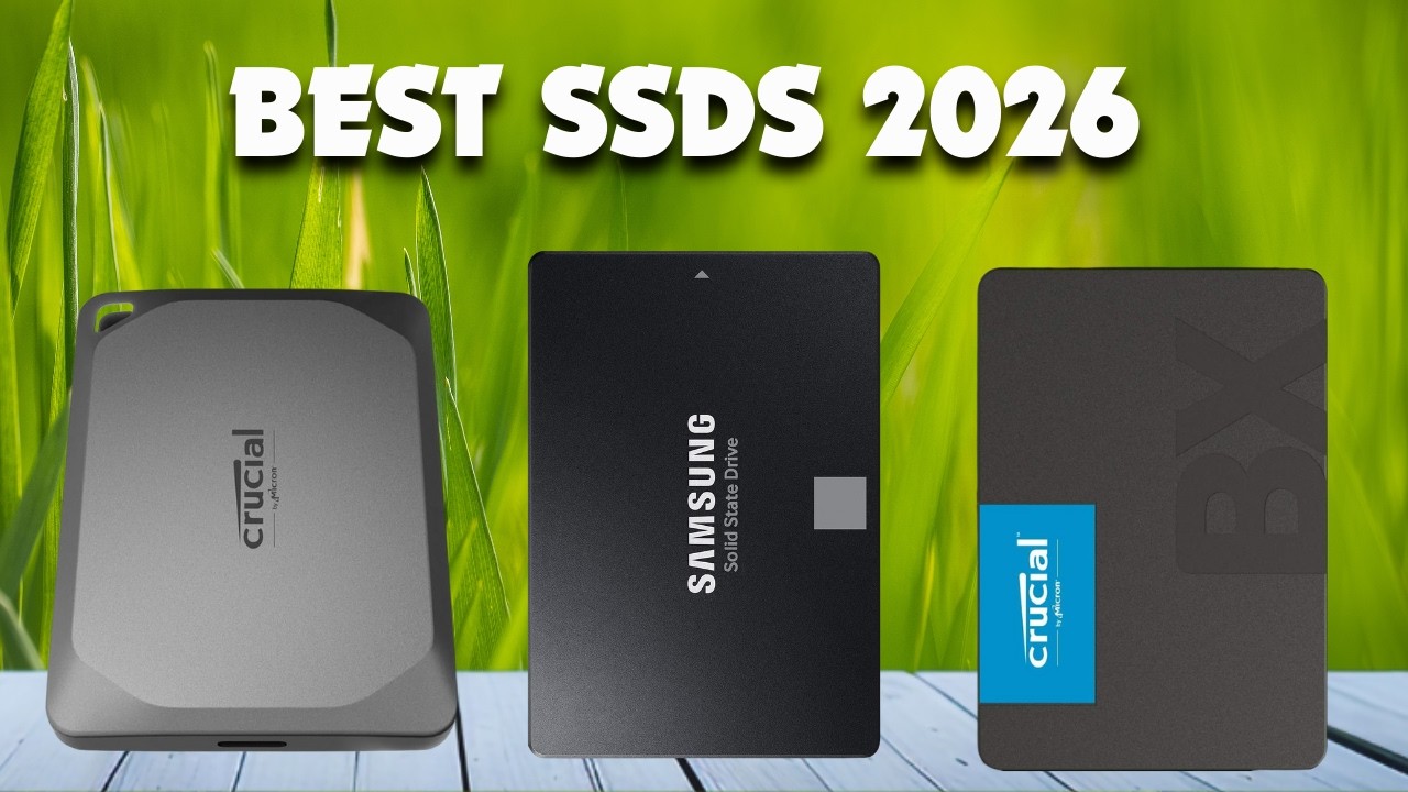9 ЛУЧШИХ SSD-НАКОПИТЕЛЕЙ 2026 ГОДА [Самые быстрые твердотельные накопители]