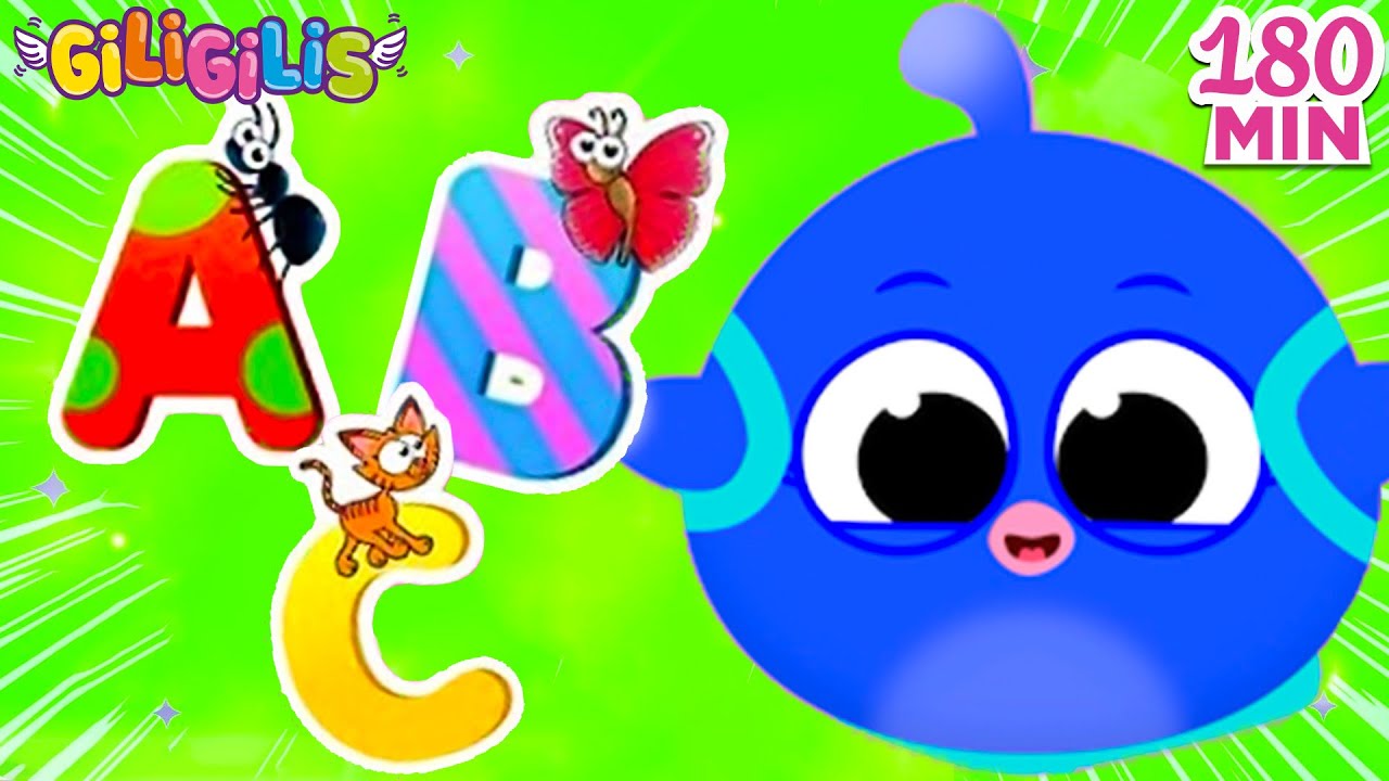 Let's Learn ALPHABET Together! ABC: What Comes After A? Letter Learning Song For Kids By Giligilis