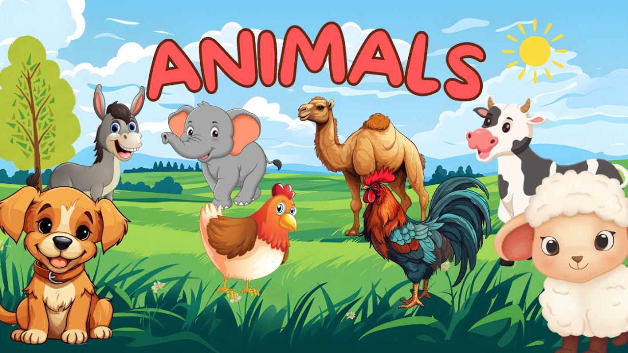 Animals That Help Us | Zoo Visit for Kids | Learn Wild Animal Names | Educational Video for Toddlers