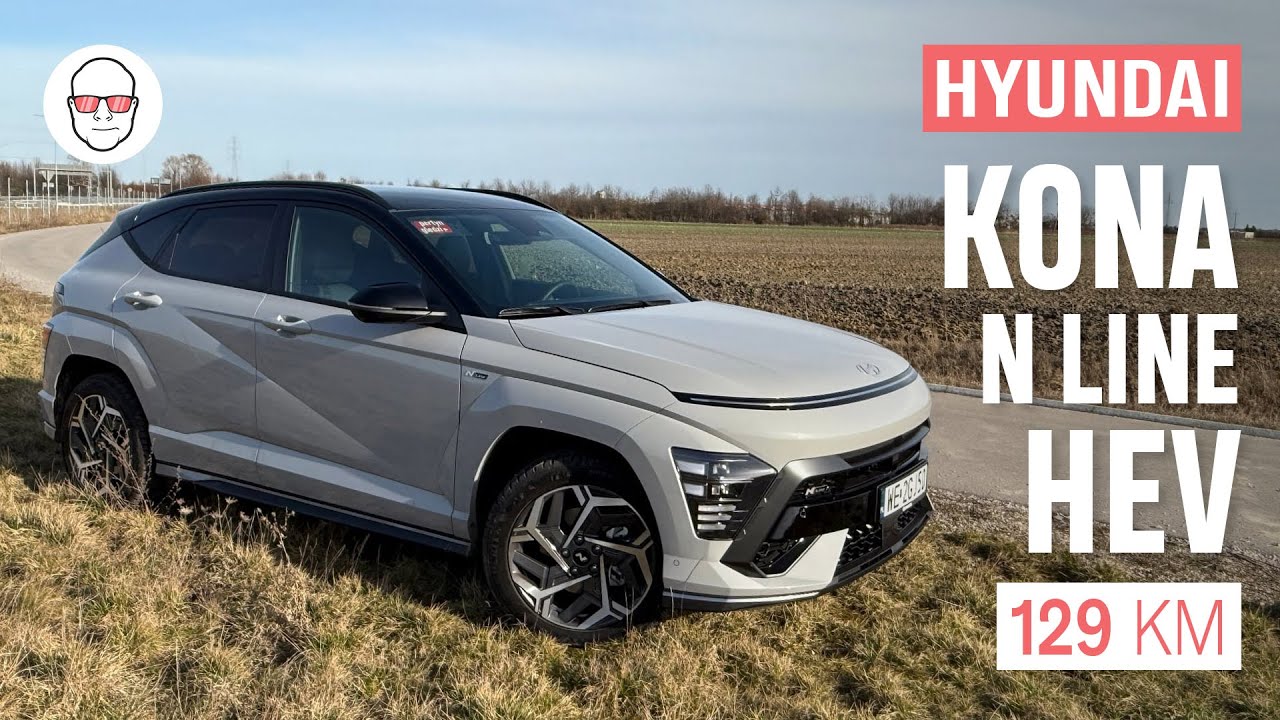 Hyundai Kona 2025 Hybrid N-Line test PL Pertyn Ględzi