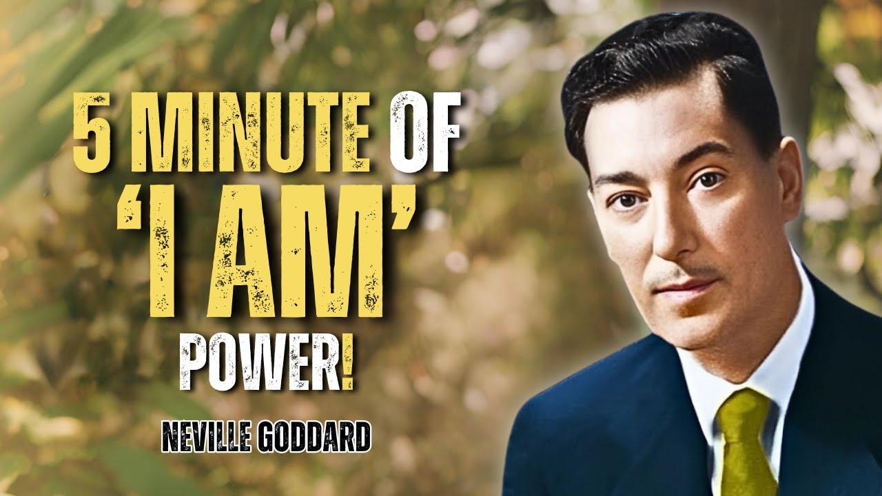 5 Minute I Am Meditation| NEVILLE GODDARD | POWERFULL TEACHINGS
