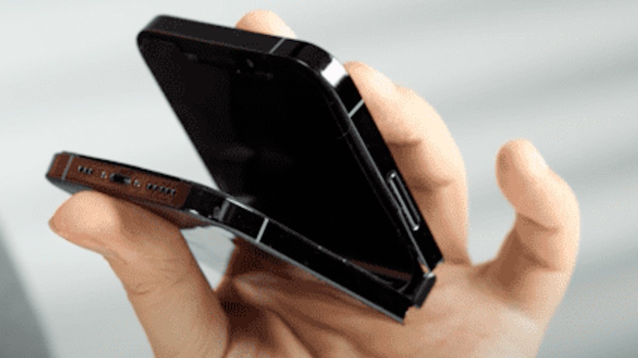 Chinos se aventuran y crean el primer iPhone plegable del mundo