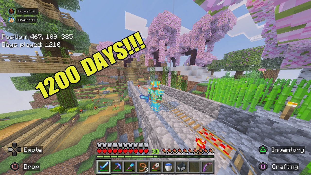 What a 1200 Day Minecraft Survival Realm looks like
