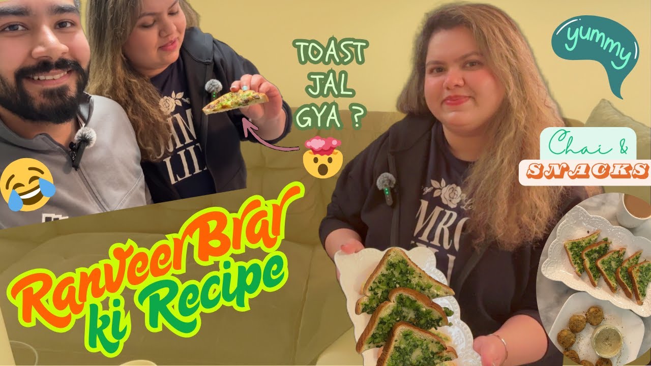Sham ki Chai aur Snacks - Ranveer Brar's Chilli Cheese Toast Vlog 🍞