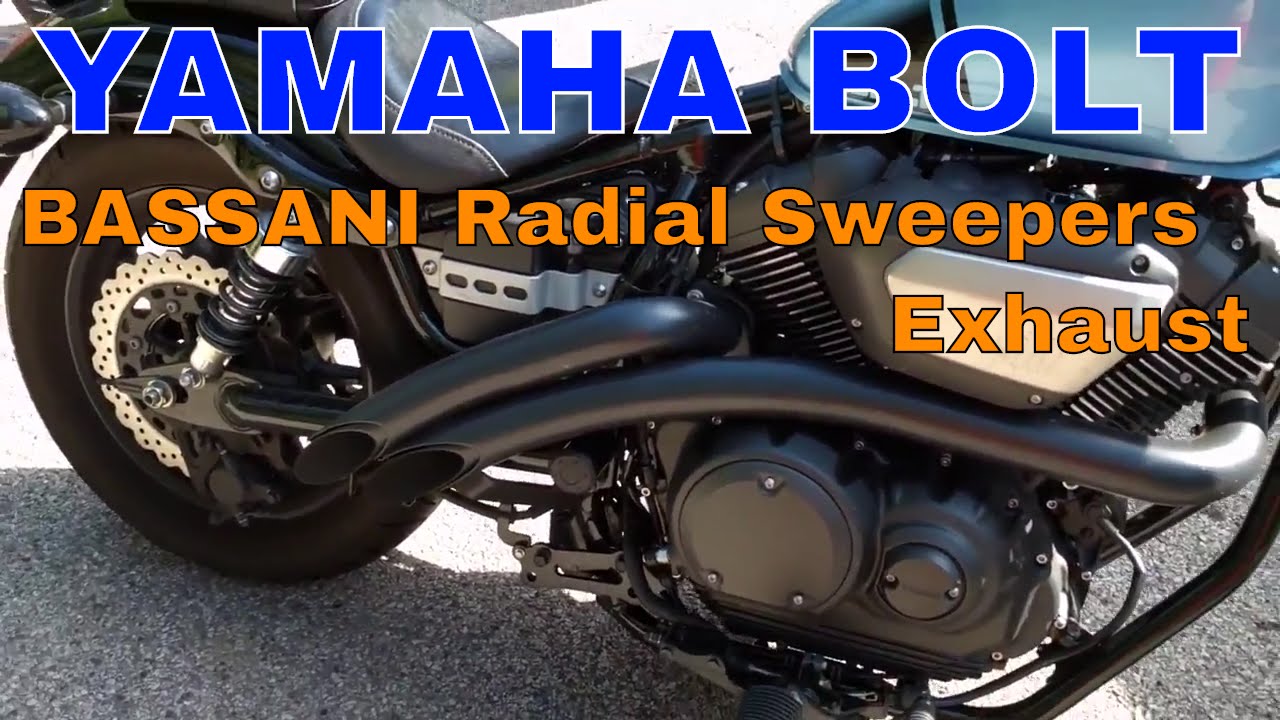 Yamaha Bolt Bassani Exhaust Ride Rev Review