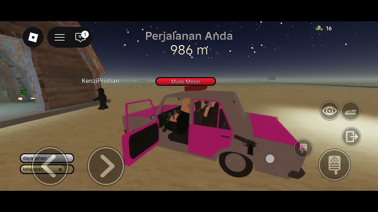 Perjalanan berdebu gauma 
